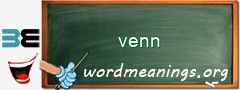 WordMeaning blackboard for venn